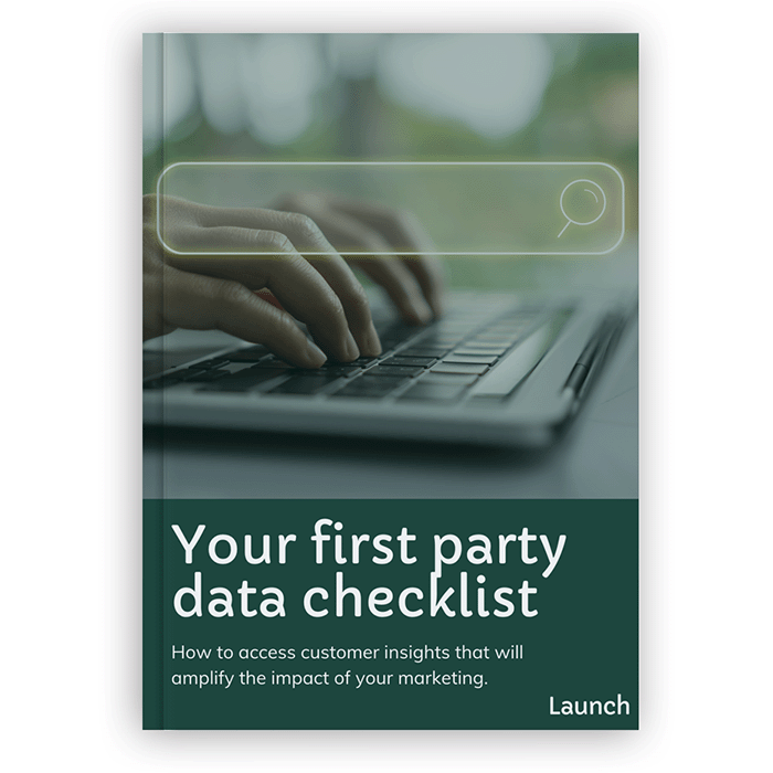 Your first party data checklist